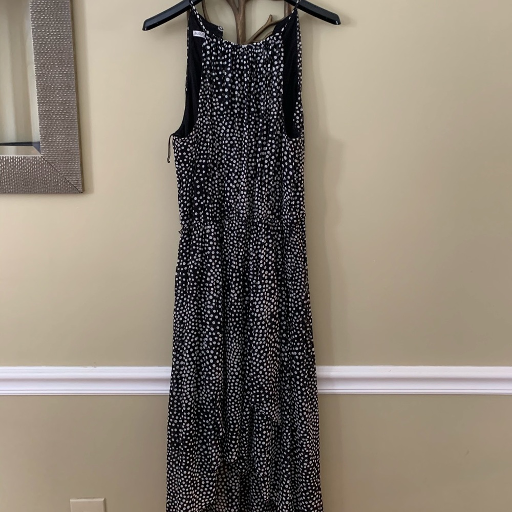Polka Dot High Low Dress